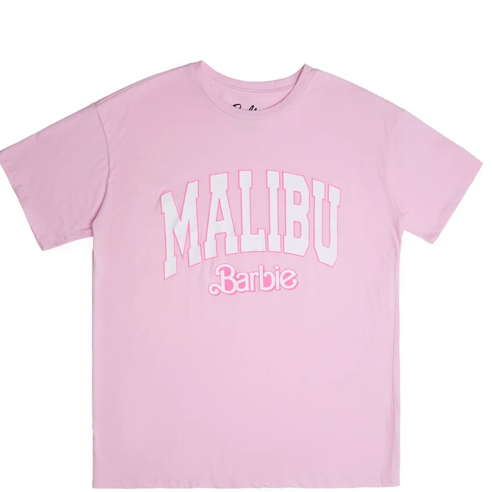Pink Barbie Graphic T-Shirt